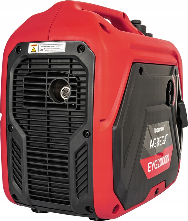 AGREGAT PRĄDOTWÓRCZY GENERATOR PRĄDU INWERTOROWY NA BENZYNĘ CICHY 2KW