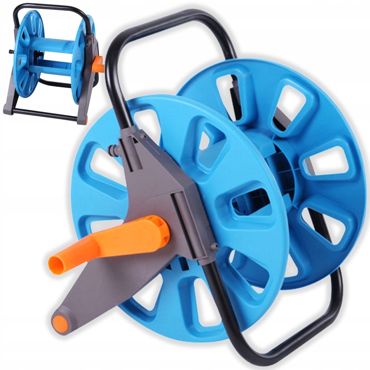 WÓZEK STOJAK NA WĄŻ OGRODOWY ZWIJACZ BĘBEN WIESZAK DO WĘŻA