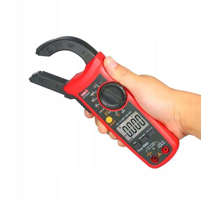 Miernik cęgowy prądu zmiennego AMPEROMIERZ UT202A+