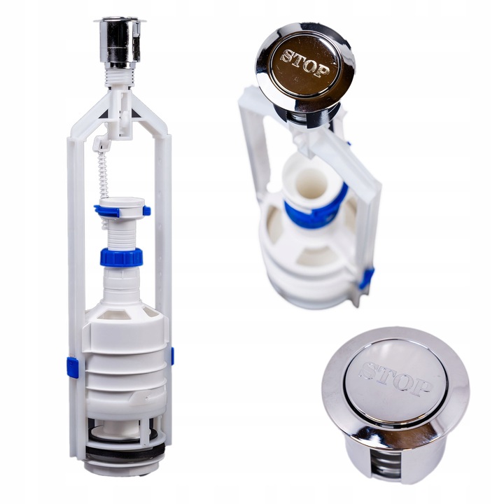 Zawór spustowy WC spłuczki STOP kompakt BIS