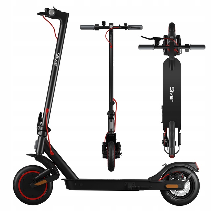 2025: Hulajnoga Elektryczna Siver 10 Lite 700W Kierunkowskazy