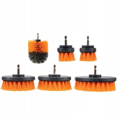 SZCZOTKI SPRZĄTAJĄCE NA WIERTARKĘ ZESTAW 22 ELEMENTY BIGSTREN