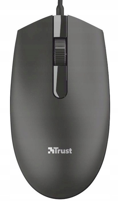 MYSZKA KOMPUTEROWA TRUST BASI PC MYSZ USB OBURĘCZNA