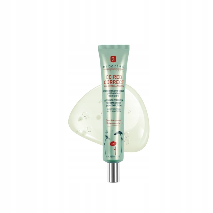 Erborian CC RED CORRECT Krem Korygujący Zaczerwienienia Twarzy SPF25 45ml