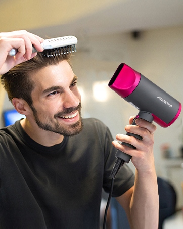 Suszarka do włosów 2200W Z JONIZACJĄ Zimny nawiew + Koncentrator