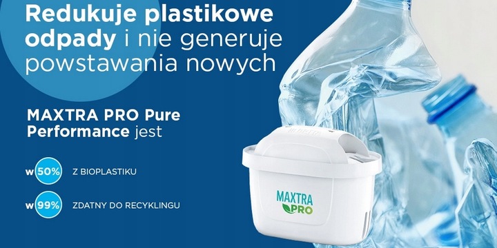 3 szt. Wkład filtrujący do dzbanka Brita Maxtra PRO Pure Performance