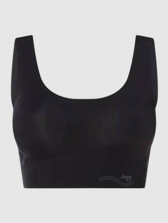 Sloggi biustonosz usztywniany czarny ZERO Feel Top rozmiar XS