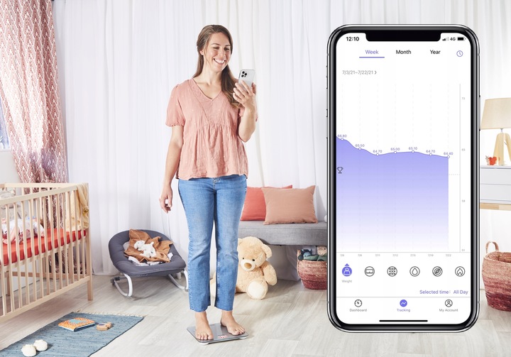 Waga łazienkowa analityczna Tefal Goodvibes BM9600 BMI pomiar tłuszczu