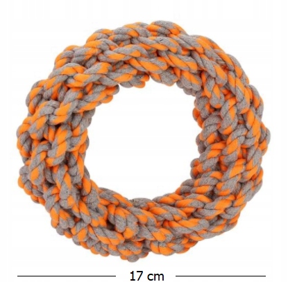 Zestaw 5 zabawek dla DUŻYCH PSÓW szarpak, piłka