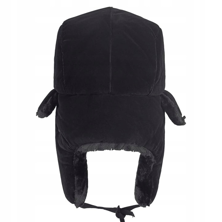 CZAPKA ZIMOWA MĘSKA CIEPŁA Z FUTERKIEM NA ZIMĘ NAUSZNIKI USZATKA