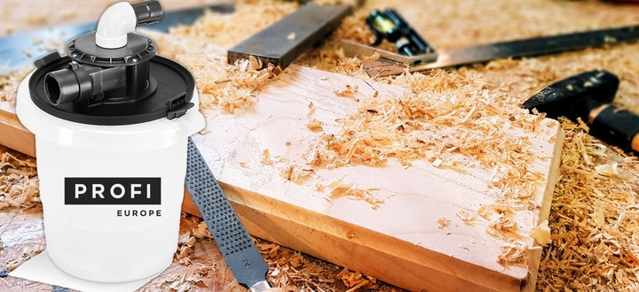 Separator cyklonowy pyłów budowlanych przemysłowy