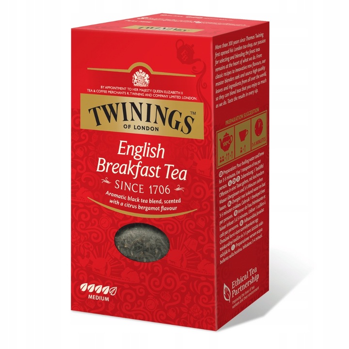Herbata Twinings English Breakfast 200g czarna liściasta