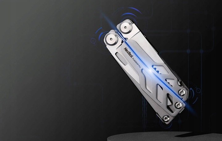 NEXTOOL MULTITOOL ZESTAW 16W1 2 RODZAJE SZCZYPIEC NARZĘDZIE
