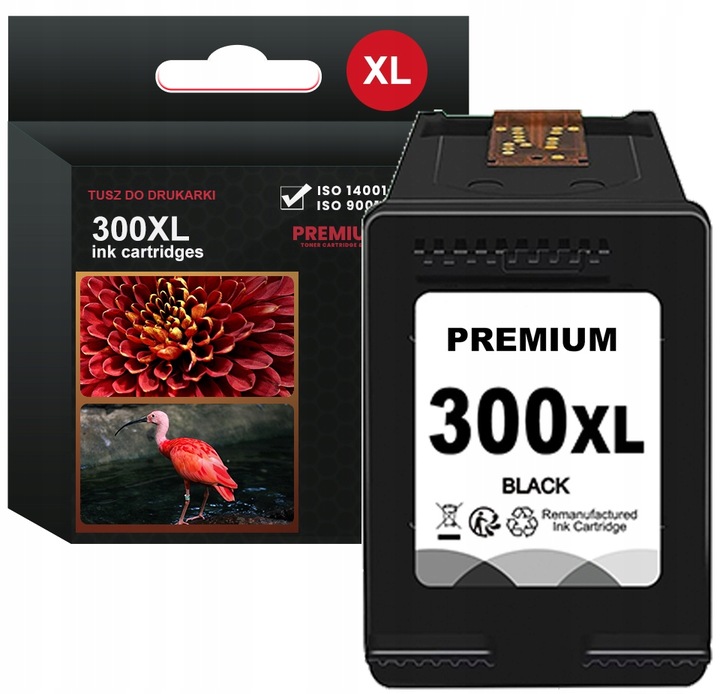 Tusz do drukarki HP 300 XL D1660 D2560 F2420 F4580 4280 4640 czarny XL
