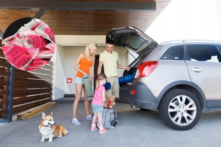 MOCNA SILNA TRUTKA NA SZCZURY MYSZY CZERWONA PASTA BROMADIOLONE NO