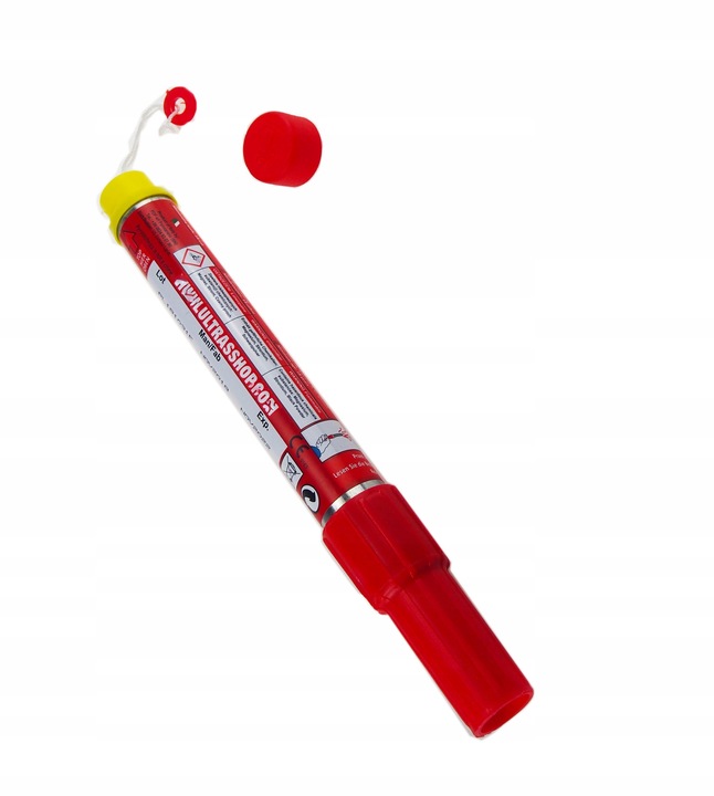 CZERWONA RACA MORSKA METALOWA ELIOS FDF 60s 1 sztuka FLARA DLA KIBICÓW