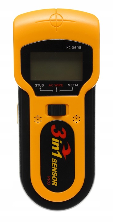 WYKRYWACZ METALI 3w1 PRECYZYJNY DETEKTOR PRZEWODOW KABLI DREWNA