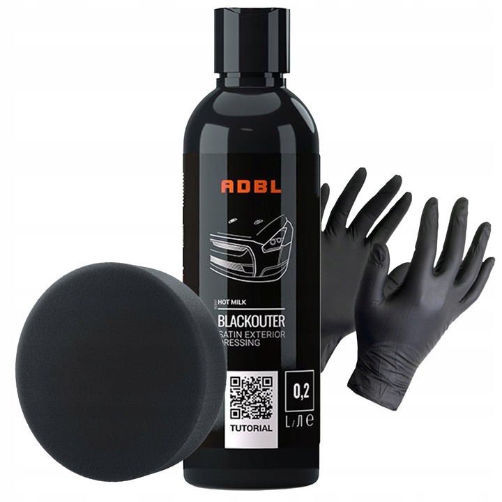 ADBL Blackouter Dressing do plastików zewnętrznych czernidło 200ml odnawia