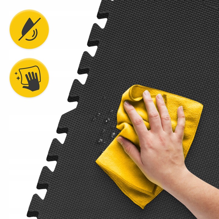 MATA PUZZLE POD SPRZĘT DO ĆWICZEŃ 6 SZT 2.16m2 OCHRONNA PODŁOGA NA
