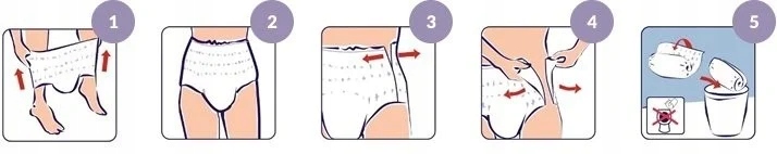 SENI ACTIVE SUPER M MAJTKI CHŁONNE WCIĄGANE DLA DOROSŁYCH 10szt