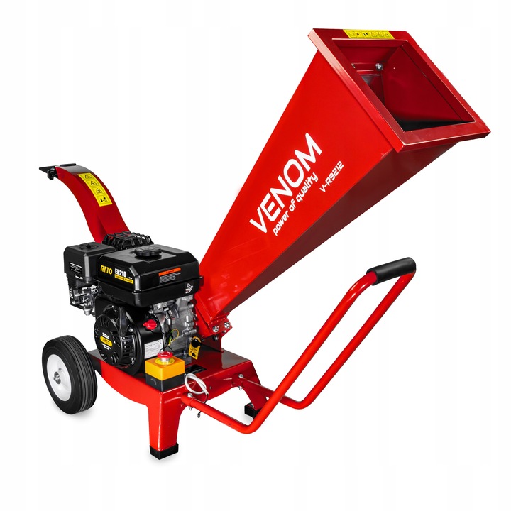 MOCNY ROZDRABNIACZ DO GALEZI SPALINOWY MAX 60MM SILNIK 212CC 2xNÓŻ