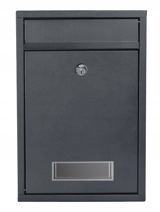 SKRZYNKA POCZTOWA NA LISTY POCZTĘ Z NUMEREM DOMU NAZWĄ ULICY NAPIS