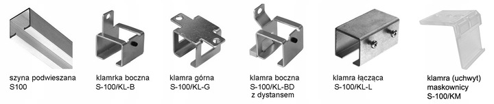 Wózek drzwi przejściowe Avanti S100
