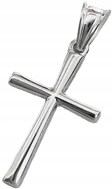 MĘSKI KRZYŻYK SREBRNY 925 WISIOREK ZAWIESZKA KRZYŻ DO ŁAŃCUSZKA NA PREZENT