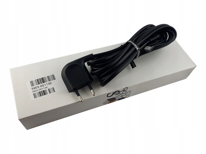 Oryg. kabel przewód zasilający do TV Samsung 3m, kątowy 2pin, ósemka,