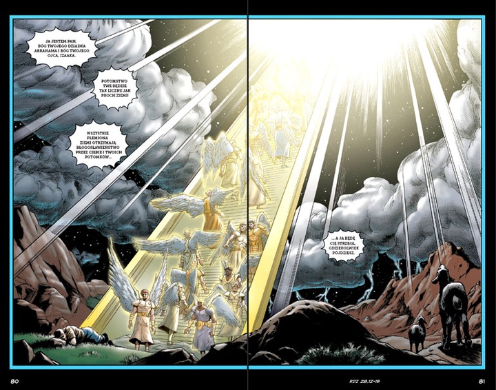 Biblia komiks. Boża historia od Początku po Wieczność