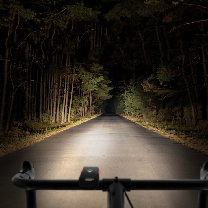 LAMPKA ROWEROWA LAMPKI ROWEROWE USB ZESTAW ZOOM