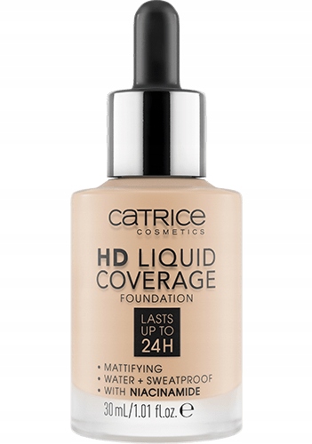 CATRICE HD LIQUID COVERAGE podkład do twarzy 010 light beige 30 ml