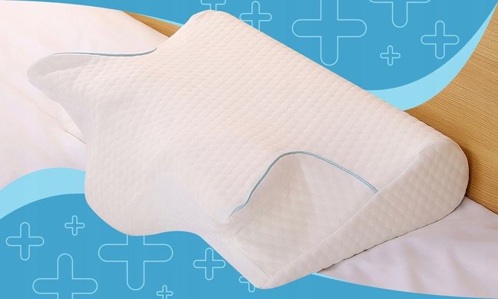 PODUSZKA DO SPANIA ORTOPEDYCZNA PROFILOWANA DO SPANIA PIANKA MEMORY