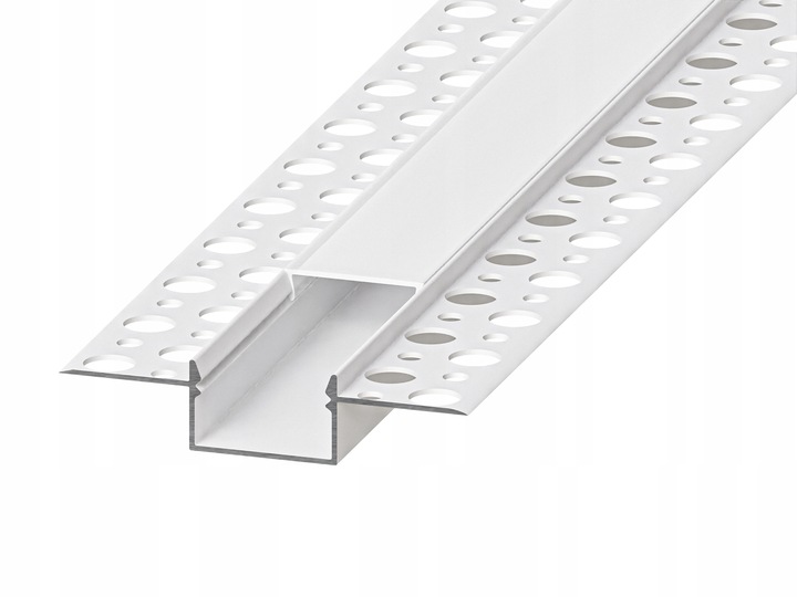 Profil LED aluminiowy do płyt GK gipsowych wpuszczany 2m regips