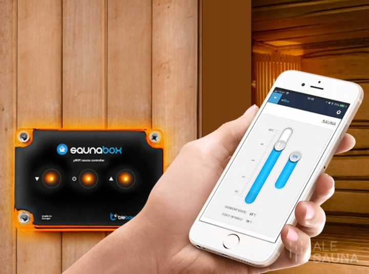 Zestaw do sauny : Piec Harvia PC90E 9kW + Sterownik WiFI SaunaBox PRO