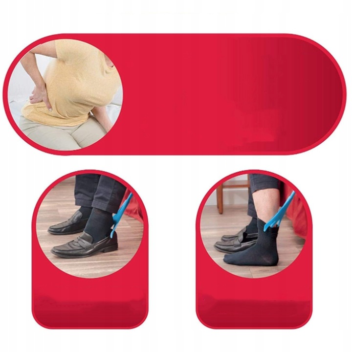 ŁYŻKA DO ZAKŁADANIA SKARPET I BUTÓW SUWAK OBUWIA dla Seniora