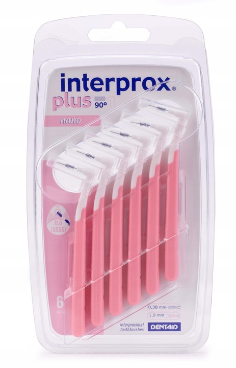 INTERPROX PLUS 2G DENTAID 0,7 NANO 6 szt.