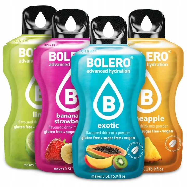 BOLERO MIX WSZYSTKICH 74 SMAKÓW | Napój Bez Cukru