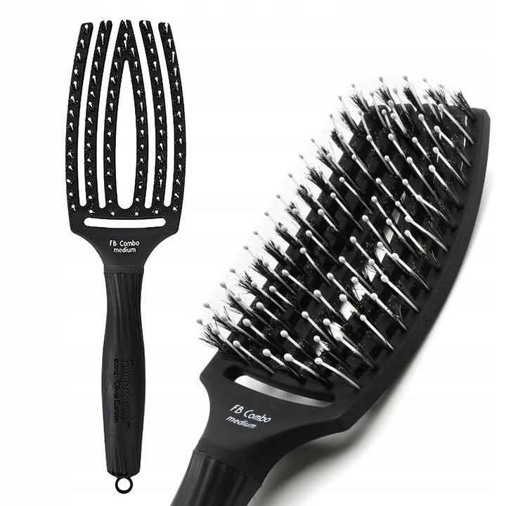 OLIVIA GARDEN FINGER BRUSH COMBO SZCZOTKA MEDIUM
