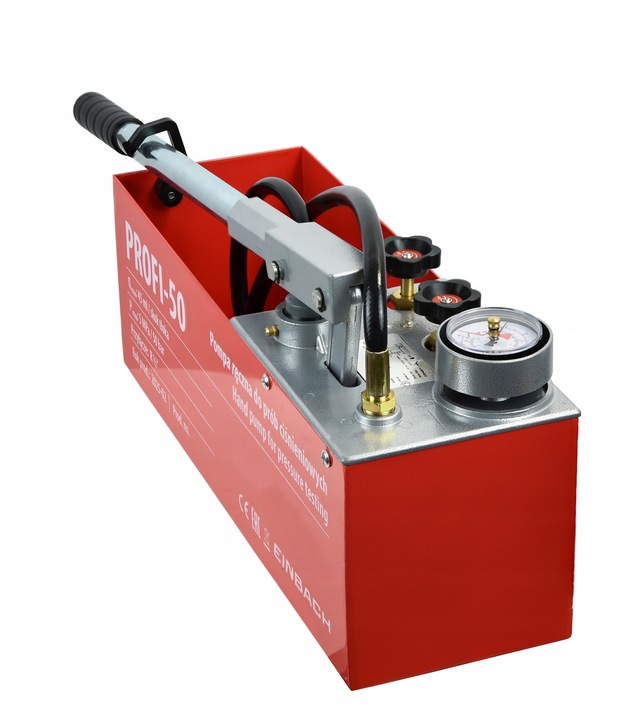 EINBACH POMPA RĘCZNA DO PRÓB CIŚNIENIOWYCH CIŚNIENIA 12L POMPA