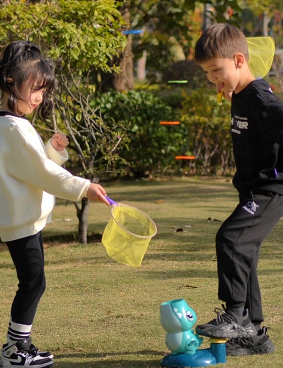 WYRZUTNIA LATAJĄCYCH KRĄŻKÓW DYSKÓW DLA DZIECI XXL