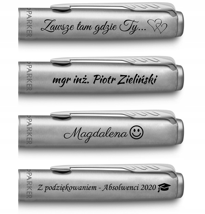 Pióro wieczne Parker Jotter 60 Czarne z Grawerem