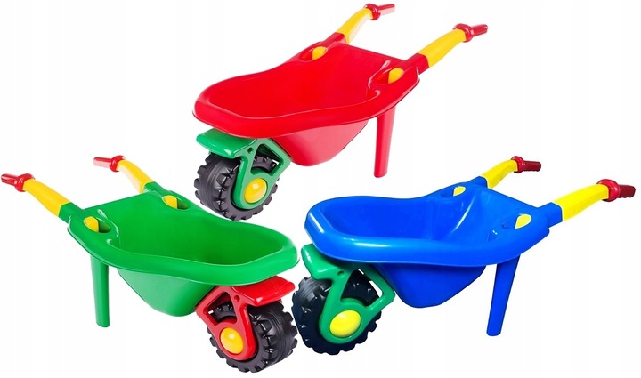 ZESTAW DO PIASKOWNICY WÓZEK TACZKA + POJAZD WADER