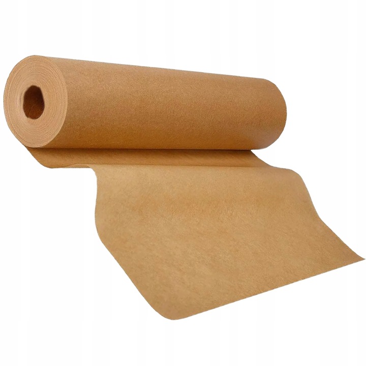 Papier do pieczenia 50m x 38 cm papier do pieczenia silikonowany brązowy