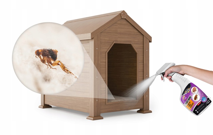 SPRAY ŚRODEK PREPARAT AEROZOL NA PCHŁY CYPERMETRYNA NO PEST PEST DONE