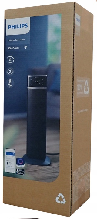 Termowentylator Wentylator Ceramiczny Grzejnik Philips CX5120/11 2000W