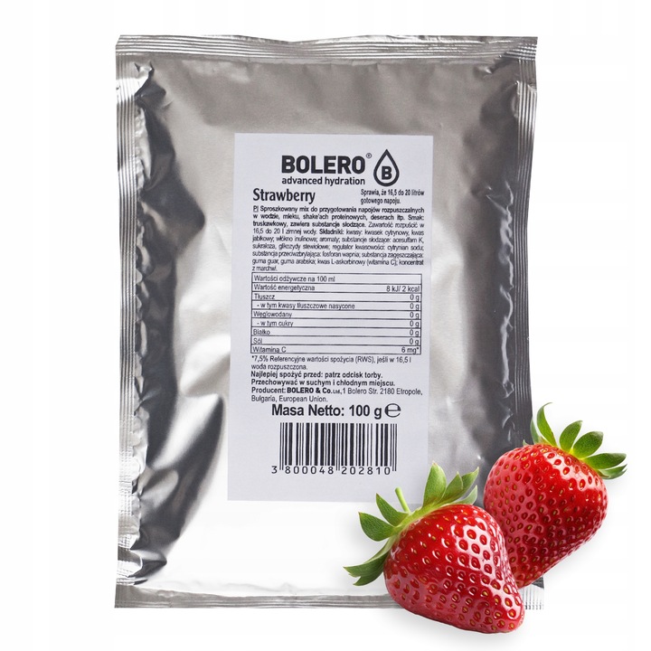 Bolero 100g Strawberry