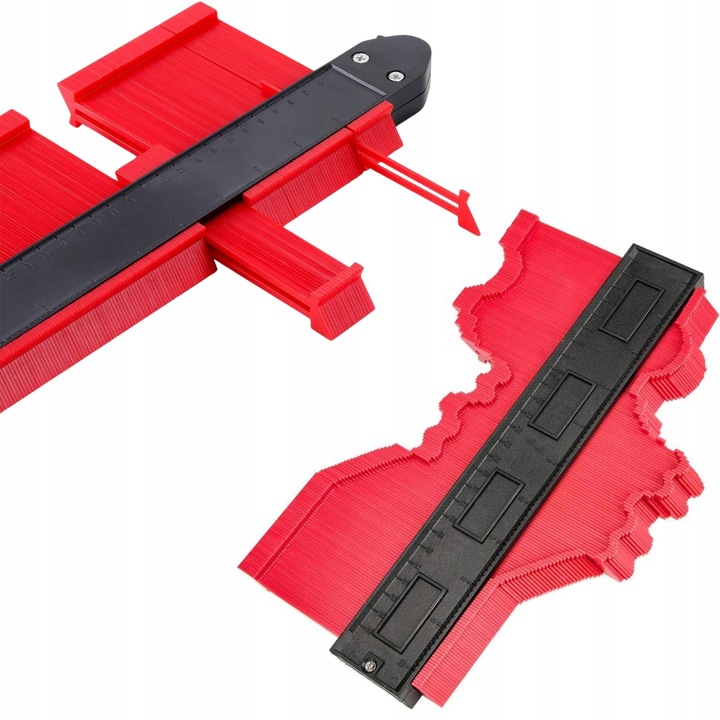 WZORNIK Konturów - Remontowy SZABLON Wykrojnik XL Znacznik do