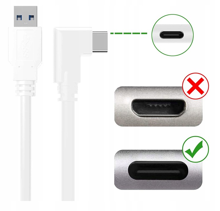 KABEL 5m do OCULUS LINK SteamVR META QUEST 2/3/3S + GRATISY