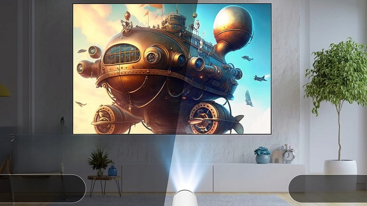 PROJEKTOR MAGCUBIC HY300 PRO 2026 NOWA WERSJA 4K WIFI SMART ANDROID TV